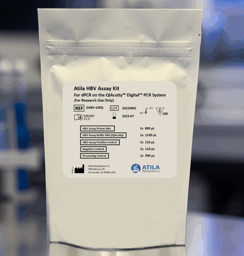 Atila HBV Assay Kit (Digital PCR)