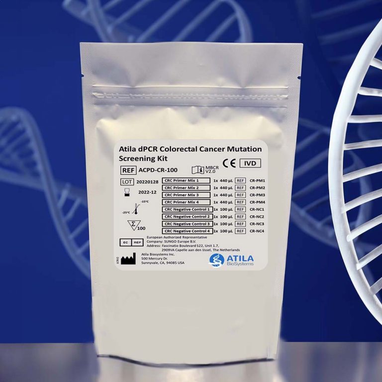 Lab Mutation Screen dPCR Colorectal Cancer Mutation Screening Kit | Atila BioSystems