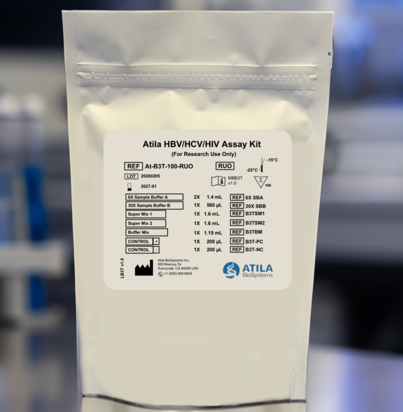Atila HBV/HCV/HIV Assay Kit