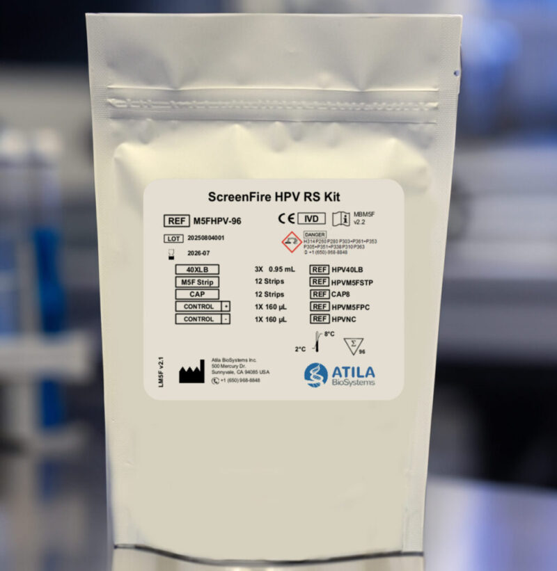 ScreenFire® HPV RS Kit (Zebra BioDome Format)