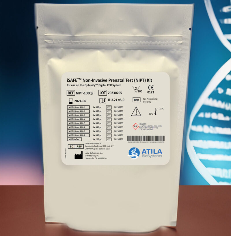 iSAFE™ NIPT System – For Detection of T21, T18, T13 & SCA with the QIAcuity™ System (CE-IVDR)
