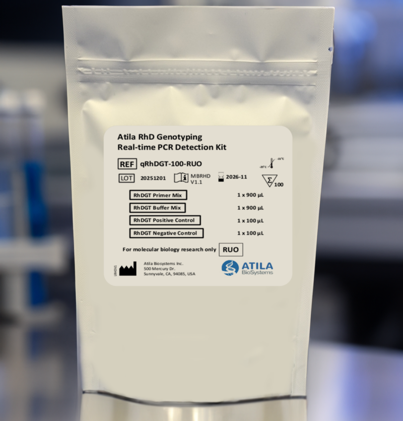 Atila Real-Time PCR RhDGT Kit